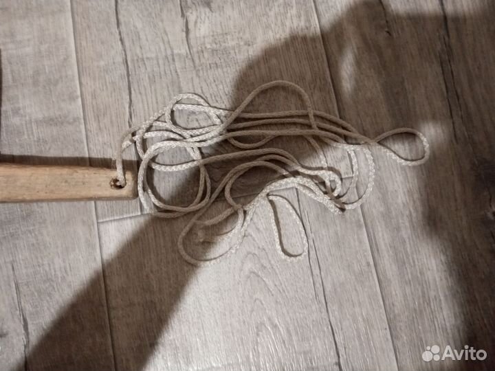 Подделка из дерева с верёвкой, верёвка 1,5 метров