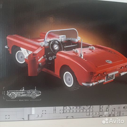 Конструктор Chevrolet Corvette 1961 аналог 10321