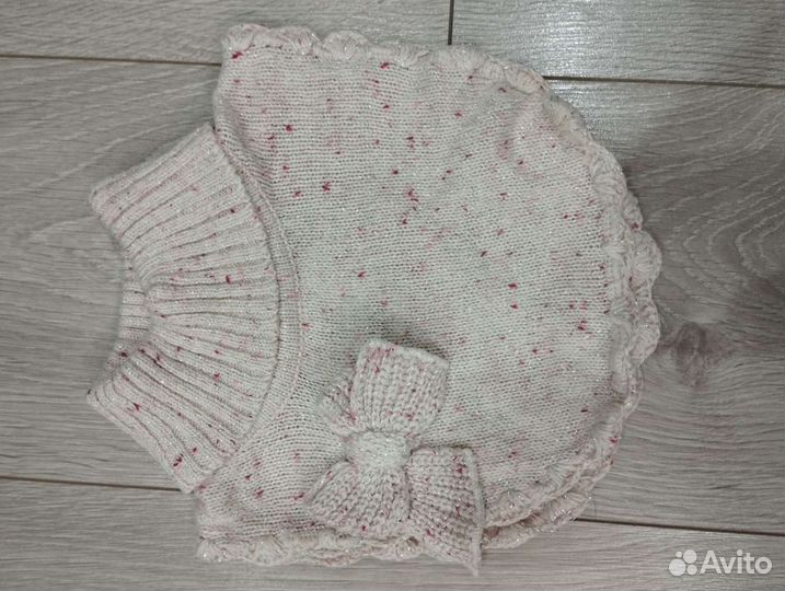 Шапка с манишкой