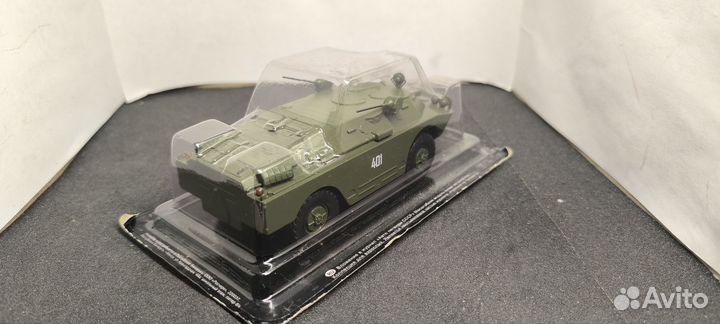 Модель брдм-2У Deagostini 1:43