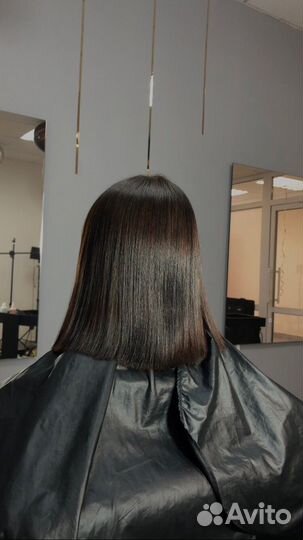 Кератиновое выпрямление