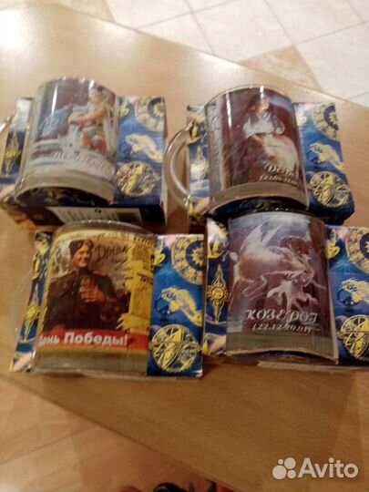 Кружки прозрачные