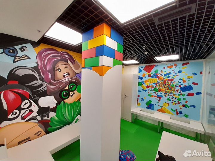 Роспись стен / Граффити - Услуги Художника