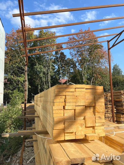 Доска обрезная 40х150х6000мм 1 сорт ГОСТ