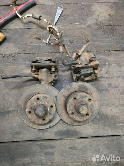 Здт задние дисковые тормоза passat b 3