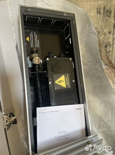 Конвектор внутрипольный встраиваемый