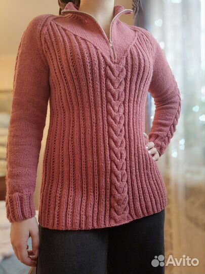Свитер женский ручная вязка