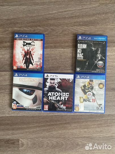Игры Sony PS5, PS4