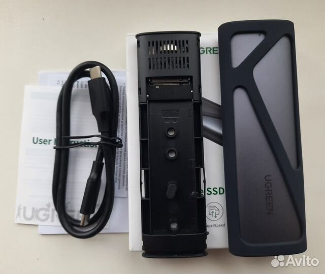 Внешний корпус/бокс для ssd m2 Ugreen CM400