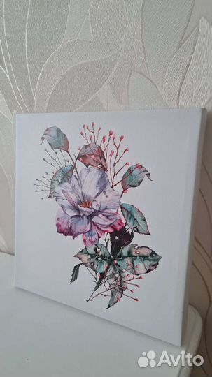 Рисунок на холсте