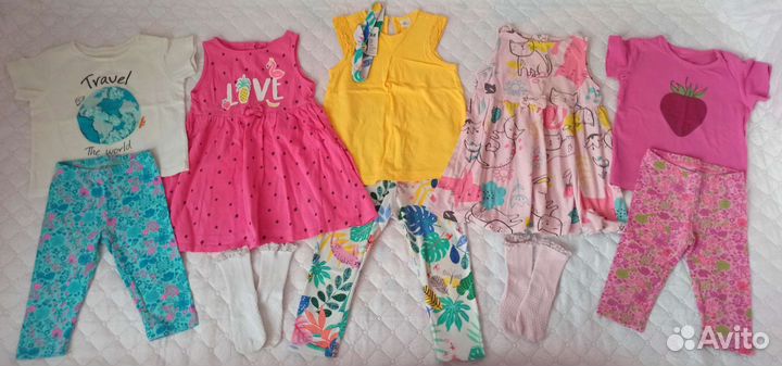 Одежда пакетом для девочки 92-98 рост