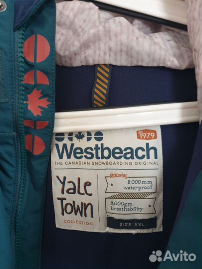 Куртка сноубордическая мужская Westbeach