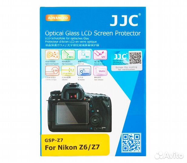 Защитное стекло JJC для Canon M6/M50/M100/G9 X Mar