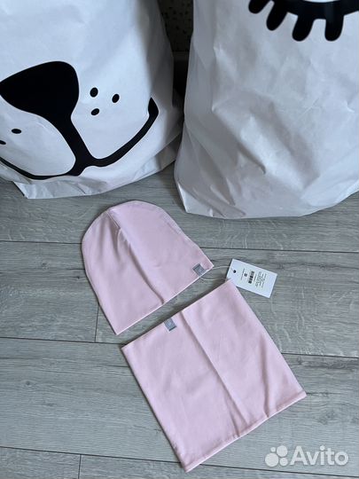 Комплект шапка-снуд 54-56