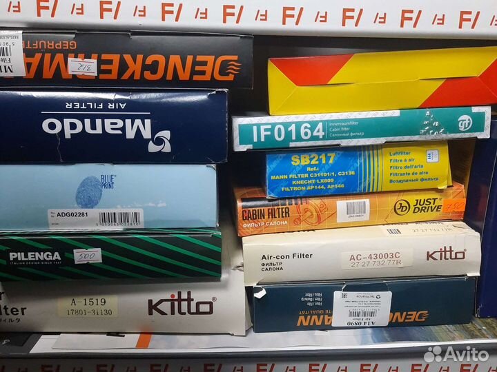 Фильтра масляные воздушные салонные топливные