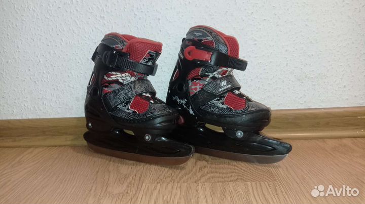 Коньки детские раздвижные nordway 30 33