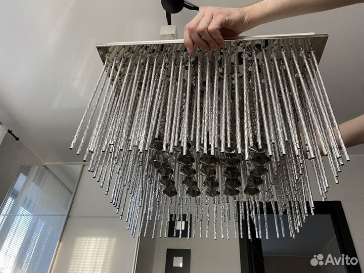 Люстра потолочная со светомузыка на пульте
