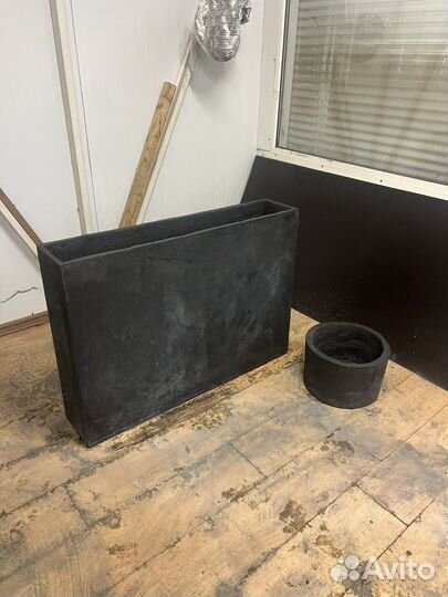 Кашпо из бетона