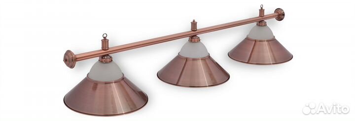 Светильник Fortuna Alison Red Bronze 3 плафона