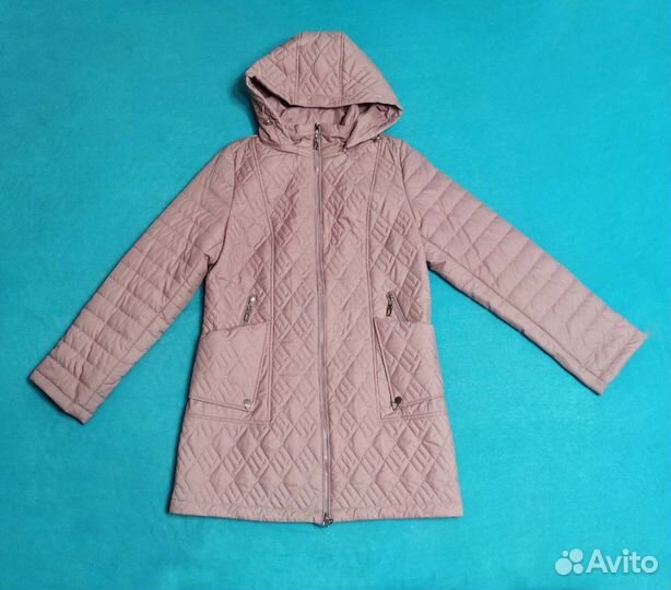 Нежно-розовая куртка (50 р-р)