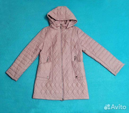 Нежно-розовая куртка (50 р-р)