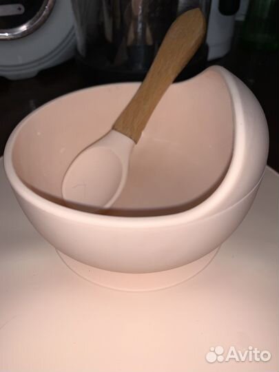 Силиконовая детская посуда