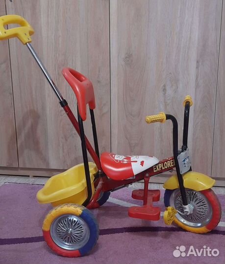 Детский трехколесный велосипед Explorer