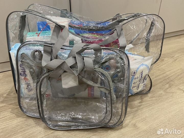 Готовая сумка в роддом