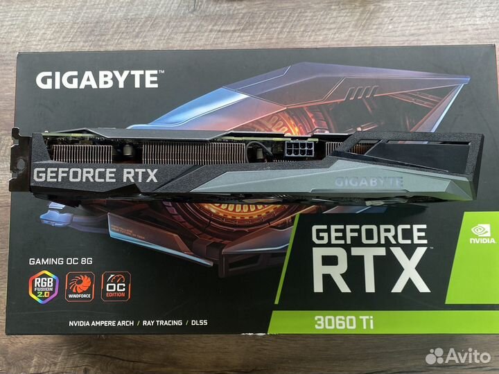 Видеокарта rtx 3060 ti