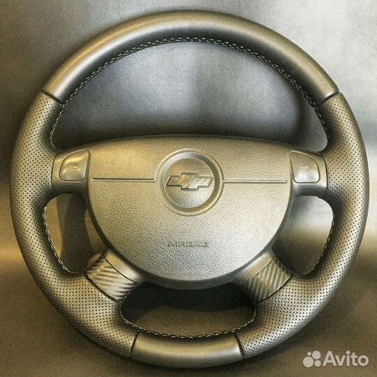Перетяжка руля, подлокотников, чехлы кпп