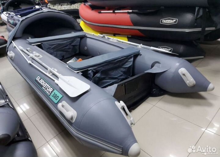 Лодка Пвх Gladiator (Гладиатор) E 380 R с нднд