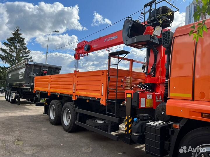 КамАЗ 65115-48 (А5) с КМУ, 2023