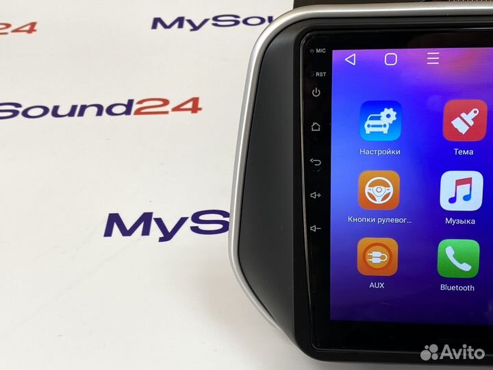 Штатная магнитола на автомобиль Hyundai Santa Fe