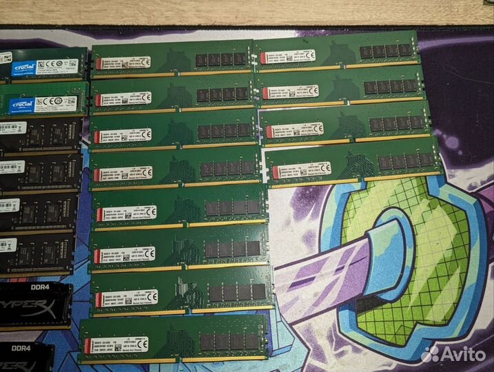 Оперативная память DDR4 4 GB 8 16 количество