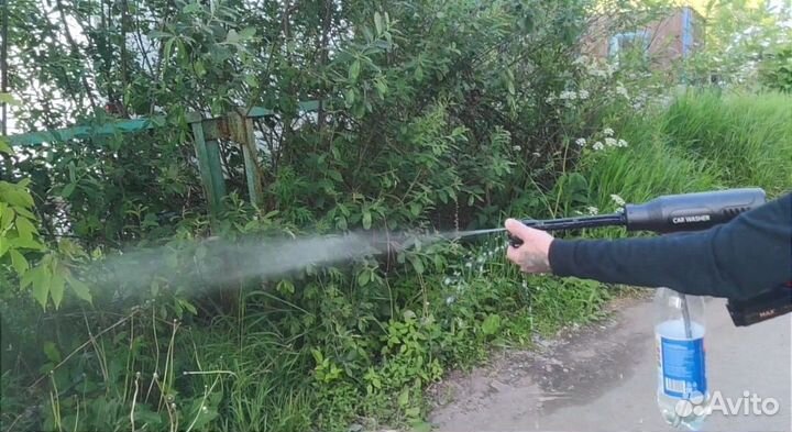 Мойка высокого давления на аккумуляторе 21В Мощная