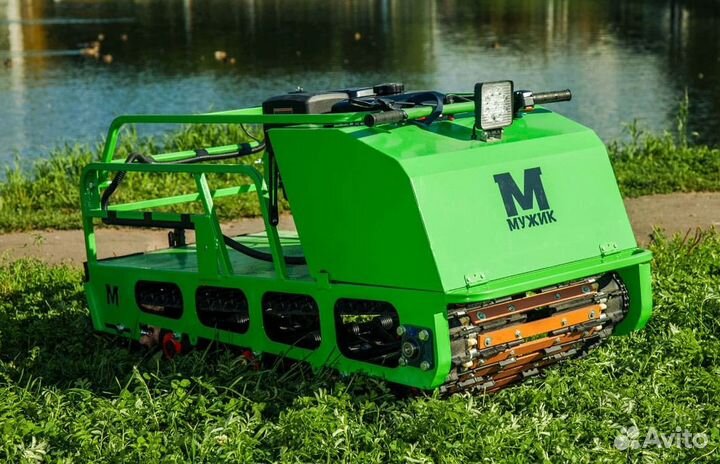 Мотобуксировщик мужик М500 лонг 15 л.с
