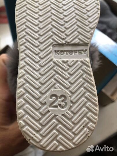 Ботинки новые 23, 24 размер осенние на байке