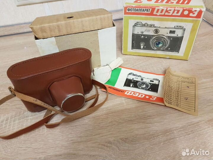 Фотоаппарат фэд 3 новый в коробке