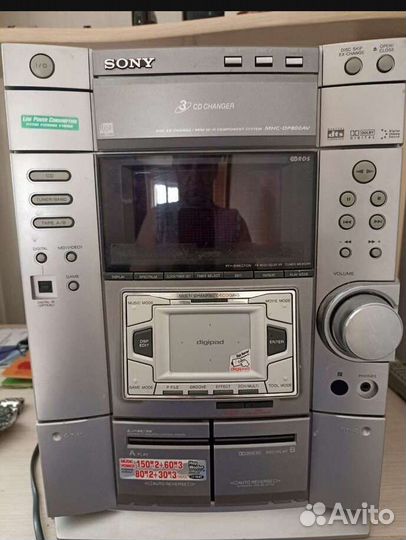 Музыкальный центр Sony HCD- DP800AV