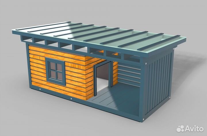 Будка для большой собаки