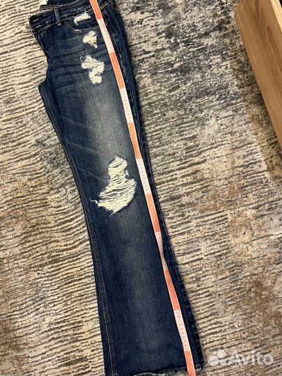 Джинсы рваные abercrombie