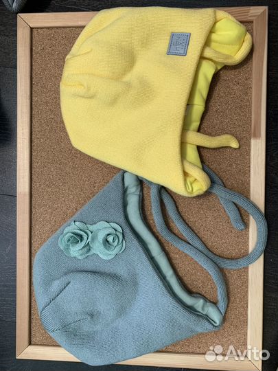 Новые шапки и шлемы на девочку 46-50
