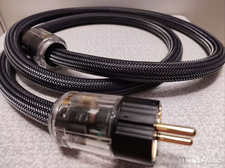 Hi-End медный кабель питания 1.5 м evro Japan