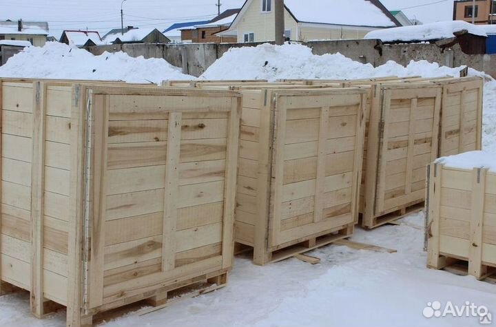 Ящик деревянный для транспортировки грузов
