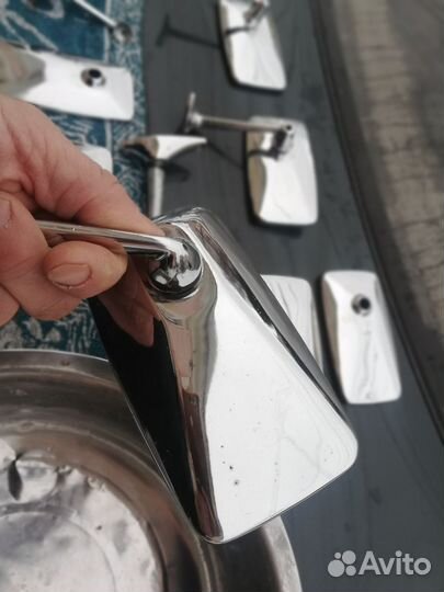 Коллекционное зеркало хром ваз 2103