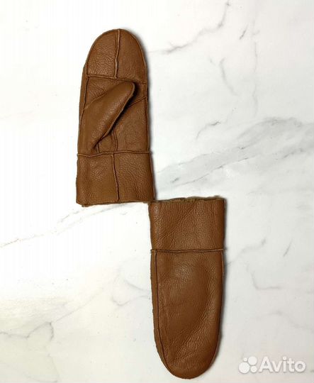 Руковицы Варежки Дубленочные Теплые Шубенки