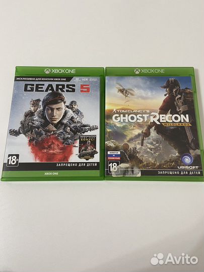Игры на Xbox One диски