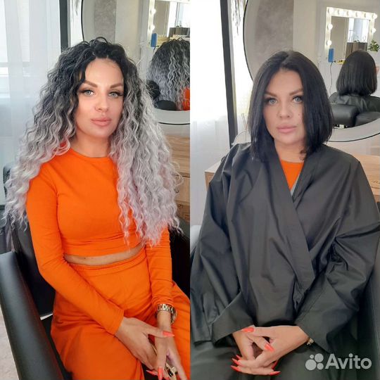 Точечные афрокудри на 2 месяца