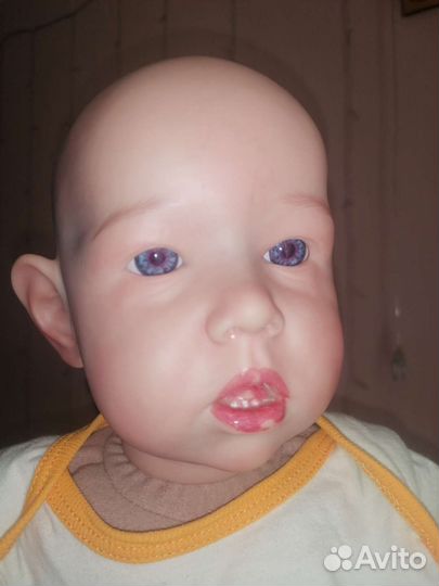 Кукла реборн мальчик лиам