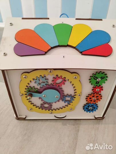 Бизиборд домик со светом